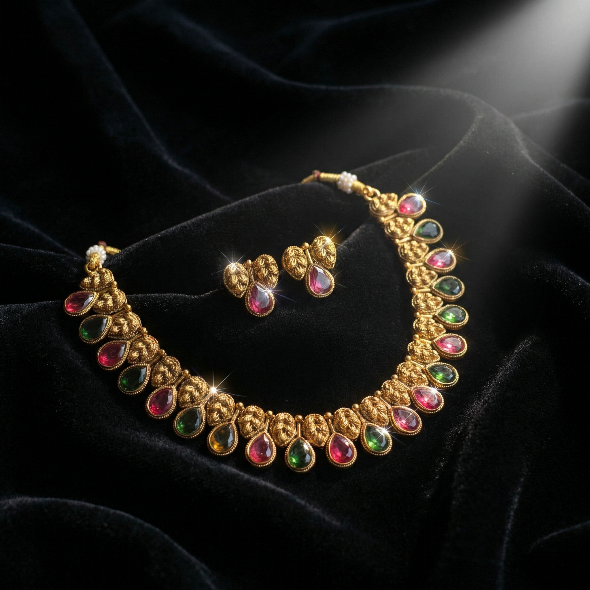 multy-colour necklace